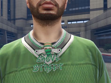Grove Street Chain for MP Male - GTA5-Mods.com