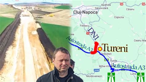 Drum Expres Tureni Cluj Dn Autostrada A N Martie Youtube