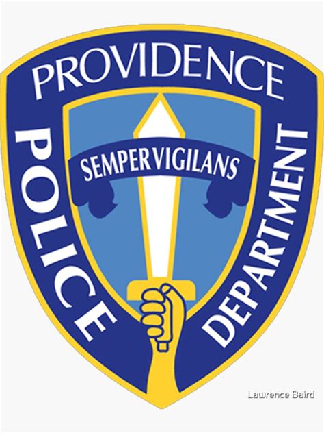 Providence Rhode Island Police Department Sticker For Sale By