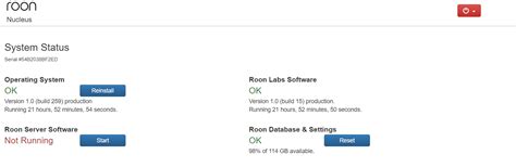 Nucleus Connection Issues Nucleus Support Roon Labs Community