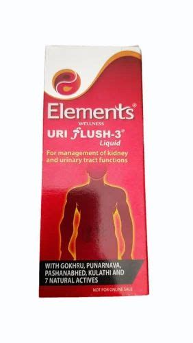 Elements Uri Flush 3 Liquid Syrup At Rs 475bottle Elements Uri Flush