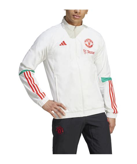 Adidas Manchester United Prematch Jacket Wei