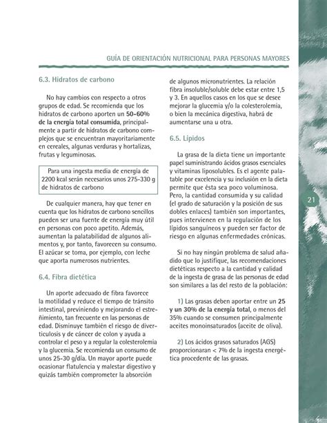 Gu A De Orientaci N Nutricional Para Per Mayores By William Issuu