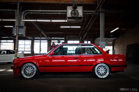 Side Of Red E30 BMW Coupe BenLevy