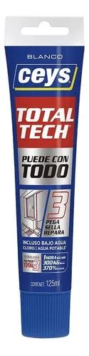 Pegamento Total tech Ceys TOTAL TECH color blanco de 290g no tóxico