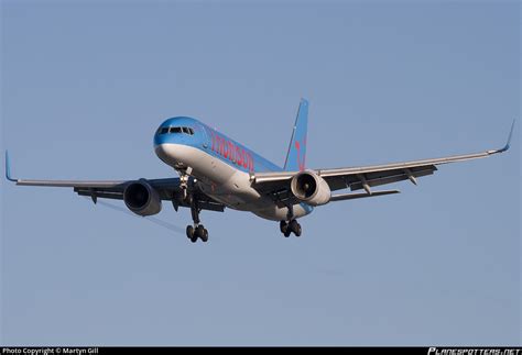 G OOBA Thomson Airways Boeing 757 28A WL Photo By Martyn Gill ID