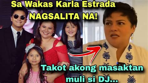 Emosyunal Karla Estrada Nagsalita Na Tungkol Kay Daniel Padilla Youtube