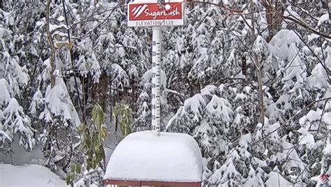 10 Inches of Snow Falls Overnight at Vermont Ski Resort