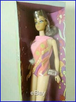 Nrfb Vintage Brunette Marlo Flip Twistn Turn Tnt Barbie Doll Mod Nib