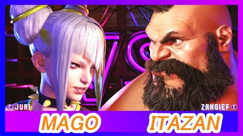 SF6 Mago Juri vs Itazan Zangief Street Fighter 6 Replay スト6 マゴ ジュリ 板