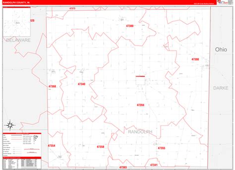 Maps Of Randolph County Indiana