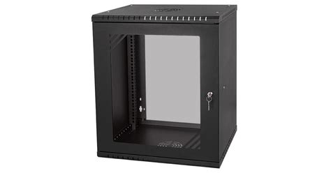 Stalflex Rack Cabinet U Mm Glass Door Black Rc U Gb