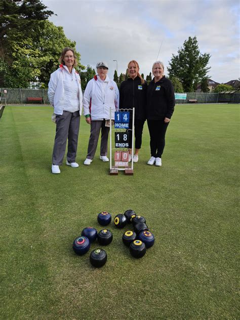 Well Done Louise And Jane Ashcombe Park Bowling Club