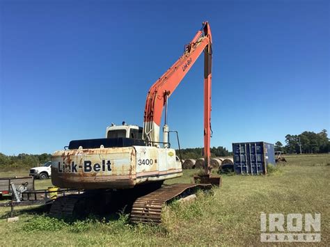 1996 Link Belt 3400 Quantum Long Reach Tracked Excavator In Maxton