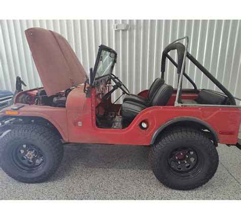 1970 Jeep Cj5 Dauntless V6 Motor 1