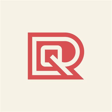 Premium Vector Modern And Minimalist Initial Letter Qr Or Rq Monogram