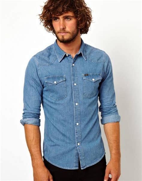 Chemise En Jean Homme Attention Au Look Cowboy