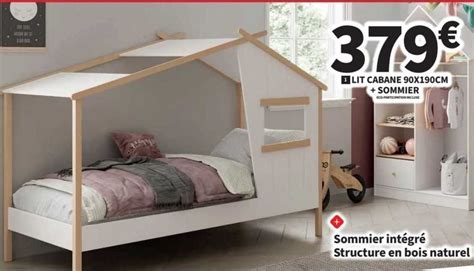 Promo Le Lit Cabane Bosco Chez Centrakor ICatalogue Fr