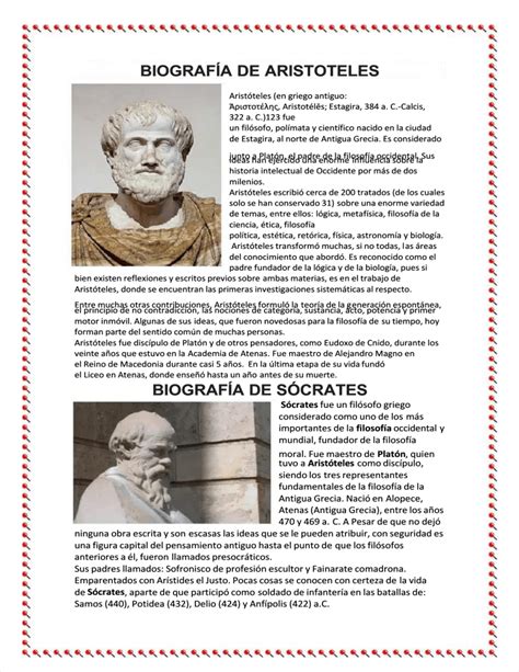 Biografía de Aristoteles