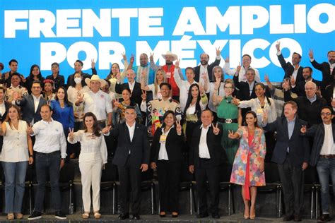 Pan Pri Y Prd Lanzan Frente Amplio Por México Presentan Método Para