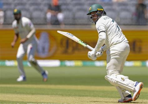 AUS Vs PAK Usman Khawaja Wears Black Armband To Protest Ban On His