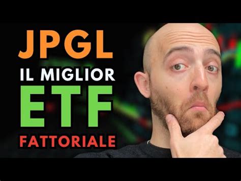 Gli Etf Fattoriali Funzionano Analisi Python Di Jpm Global Equity