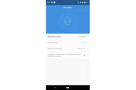 C Mo Activar Y Configurar El Modo No Molestar En La Xiaomi Band