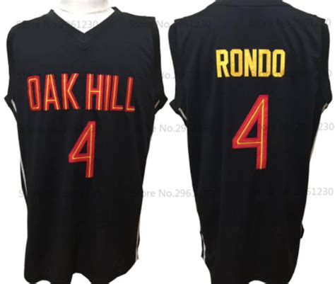 Rajon Rondo Oak Hill High School Basketball Jersey Custom Throwback