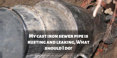 How To Fix Cast Iron Drain Pipe