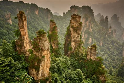 Zhangjiajie National Forest Park Hunan China Zhangjiajie N Flickr