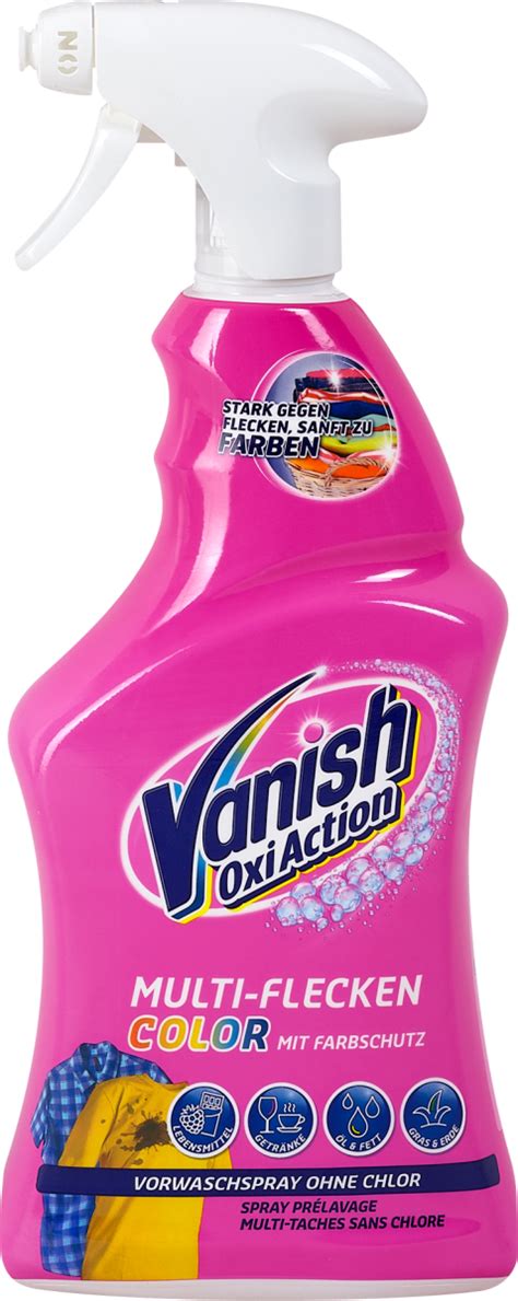 Vanish Oxi Action Multi Flecken Vorwasch Spray 750 Ml Dm At