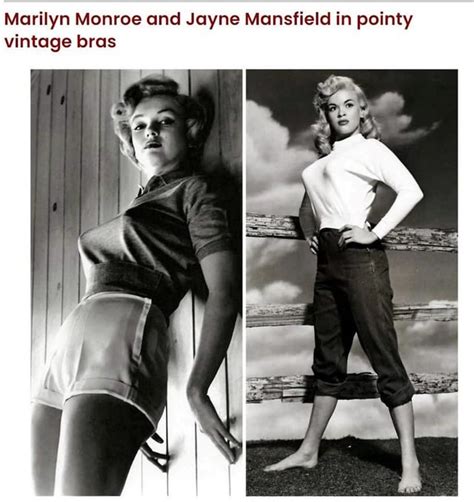 Marilyn Monroe and Jayne Mansfield. : r/JayneMansfield