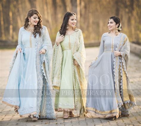 Brides Sisters On The Nikkah Pakistani Bridal Wear Womens Fashion