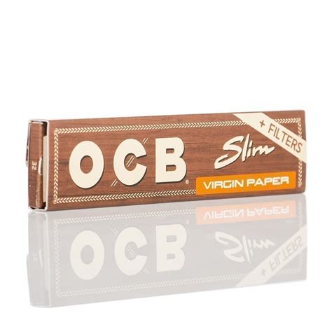 Ocb Virgin King Size Slim Papers Tips