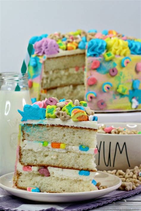 Lucky Charms Cake Recipe Lucky Charms Cake Rainbow Cake Recipe Lucky Charms Marshmallows St