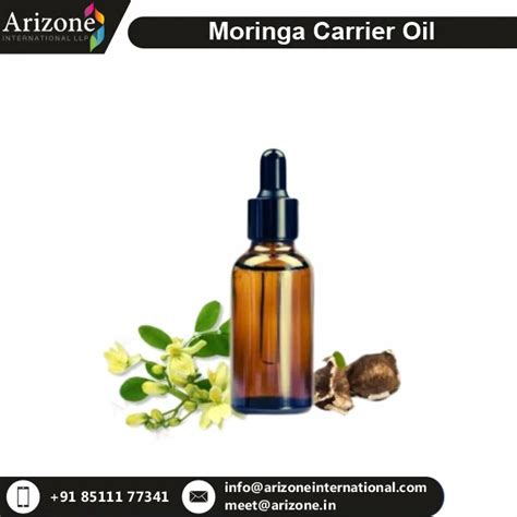 100 Pure Moringa Oil Natural And Organic Cold Pressed Carrier Oils