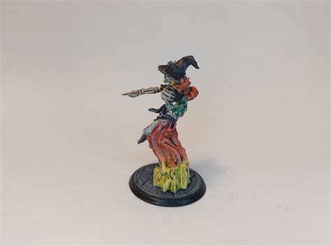 3d Printable Female Lich Cornelia The Flaming Lich Queen By Moonlight