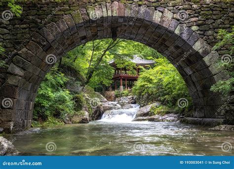 Seonamsa Temple Seungseongyo Bridge Royalty-Free Stock Photography | CartoonDealer.com #193003079