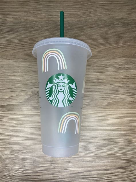 Starbucks Personalised 24oz Plastic Straw Cup Etsy