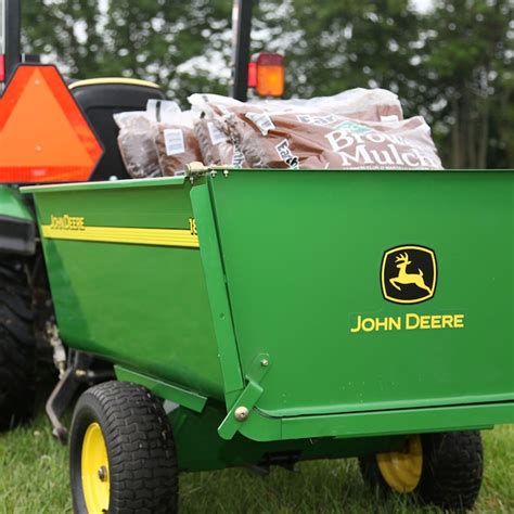 John Deere Steel Utility Dump Carts 18-cu ft Steel Yard Cart HDC-180JD ...