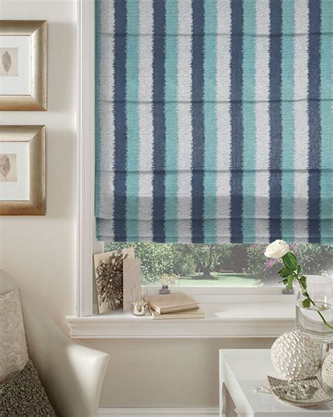 Clarke And Clarke Raya Indigo Roman Blinds F093002 Blinds Uk