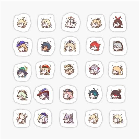 Genshin Impact Zhongli Stickers for Sale | Printable stickers, Cute stickers, Anime stickers