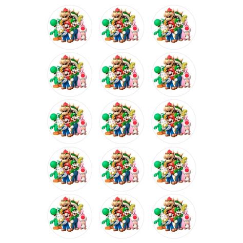 Papel de azúcar nº 1284 Súper Mario Bross Sin gluten Postreadicción