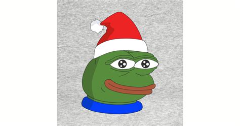 Christmas Pepe - Christmas Pepe - Sticker | TeePublic