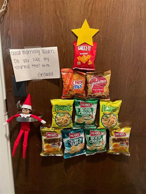 Elf On The Shelf Chipmas Tree Awesome Elf On The Shelf Ideas Elf