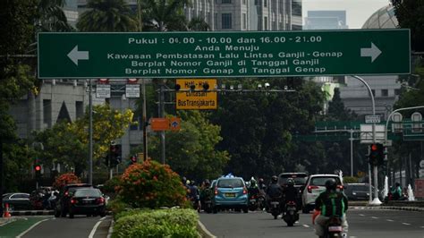 Libur Natal Ganjil Genap Jakarta Tanggal Dan Ditiadakan