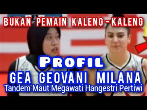 Profil Gia Giovanna Milana Tandem Maut Megawati Di Red Sparks YouTube