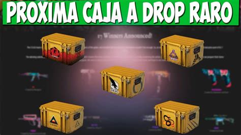 Cuál será la Próxima CAJA del CS GO a DROP RARO YouTube