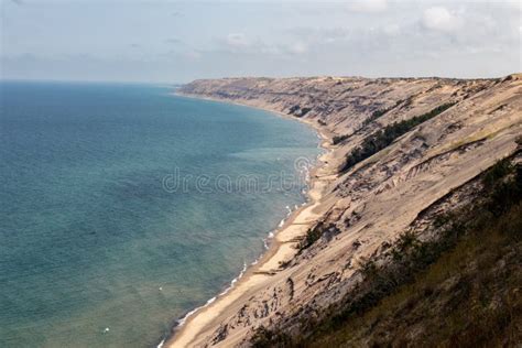 Pictured Rocks National Lakeshore Lake Superior August 2021 Stock Photo