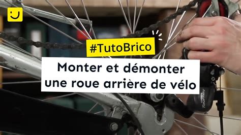 Monter et démonter une roue arrière de vélo YouTube